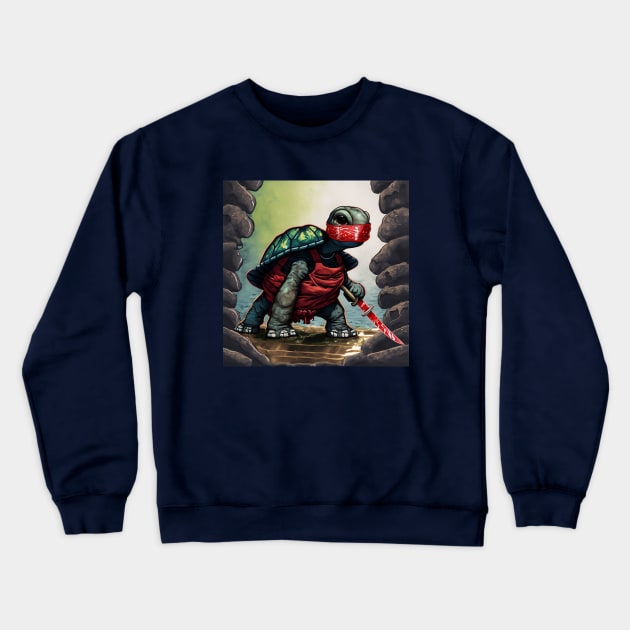 The Last Ronin Crewneck Sweatshirt by FlySquareWare